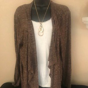 Waterfall front cardigan